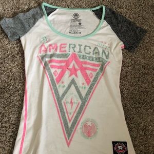 American Fighter Girl Tee